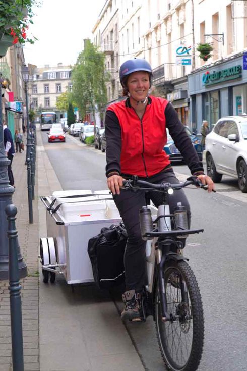transport a vélo sans émission de gaz a effet de serre